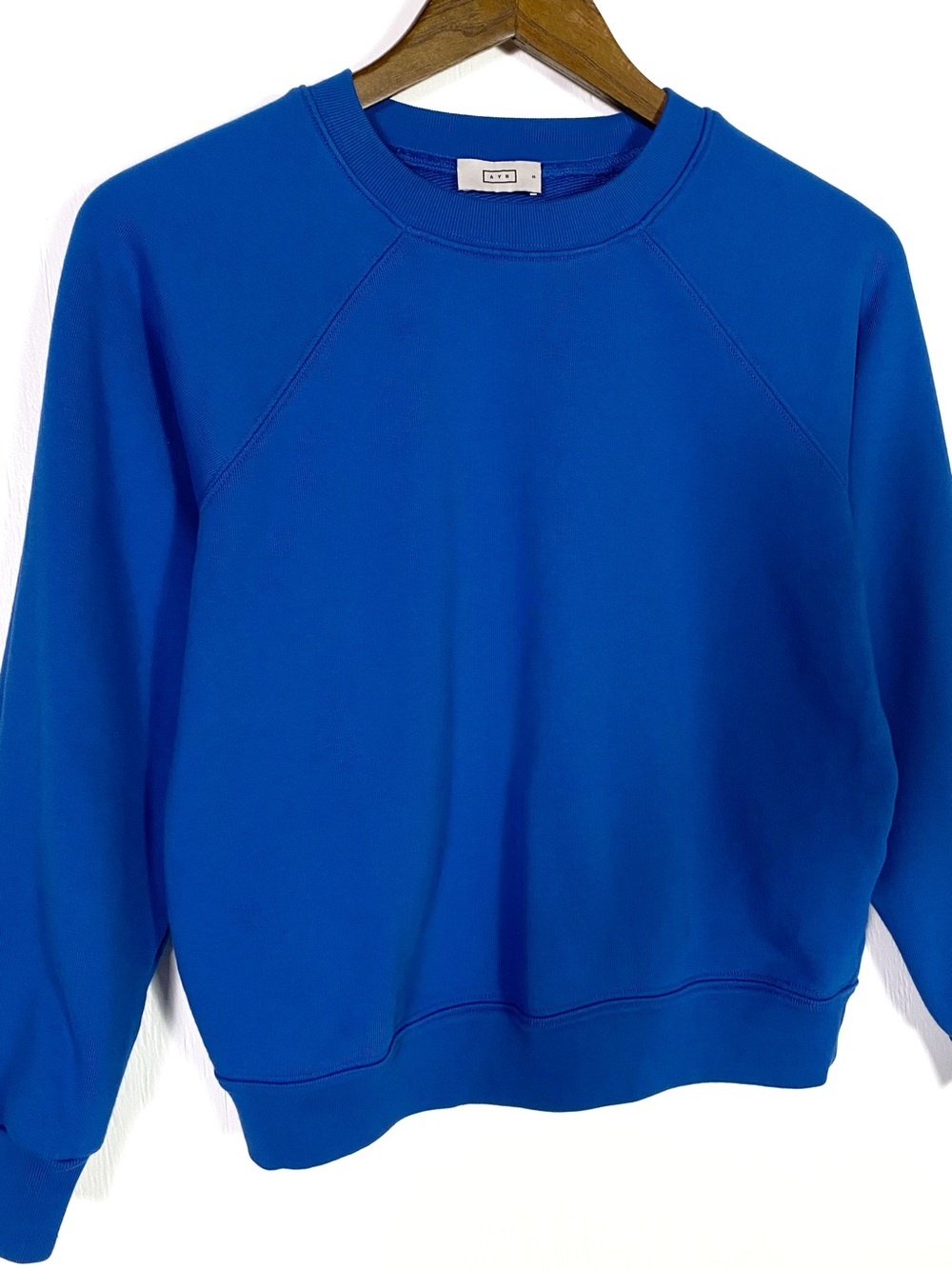 AYR The BFF Crewneck Sweatshirt Blue - Picture 4 of 6